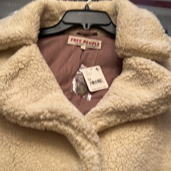 Free People Joplin Jacket in Ivory Sz M NEW - Picture 16 of 17